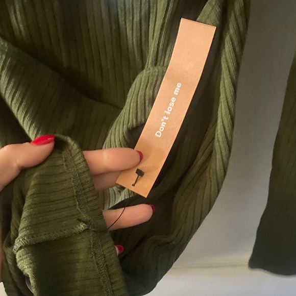 NWT Reformation Cleona Knit Dress- Fern size S - Picture 4 of 6